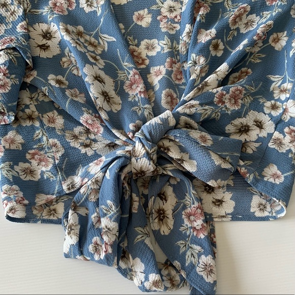 ✨ HOST PICK ✨ La Vie Boheme Floral Kimono Top Size 6 - Picture 5 of 6